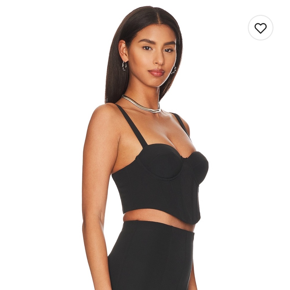 Tish bustier top in black - Revolve & Lovers & Friends